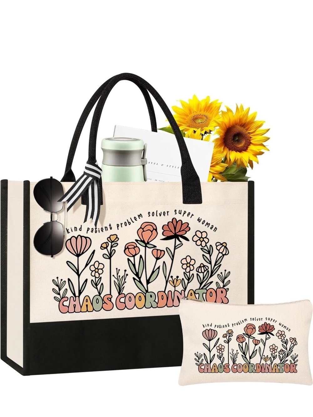 Chaos Coordinator Tote & Makeup Bag